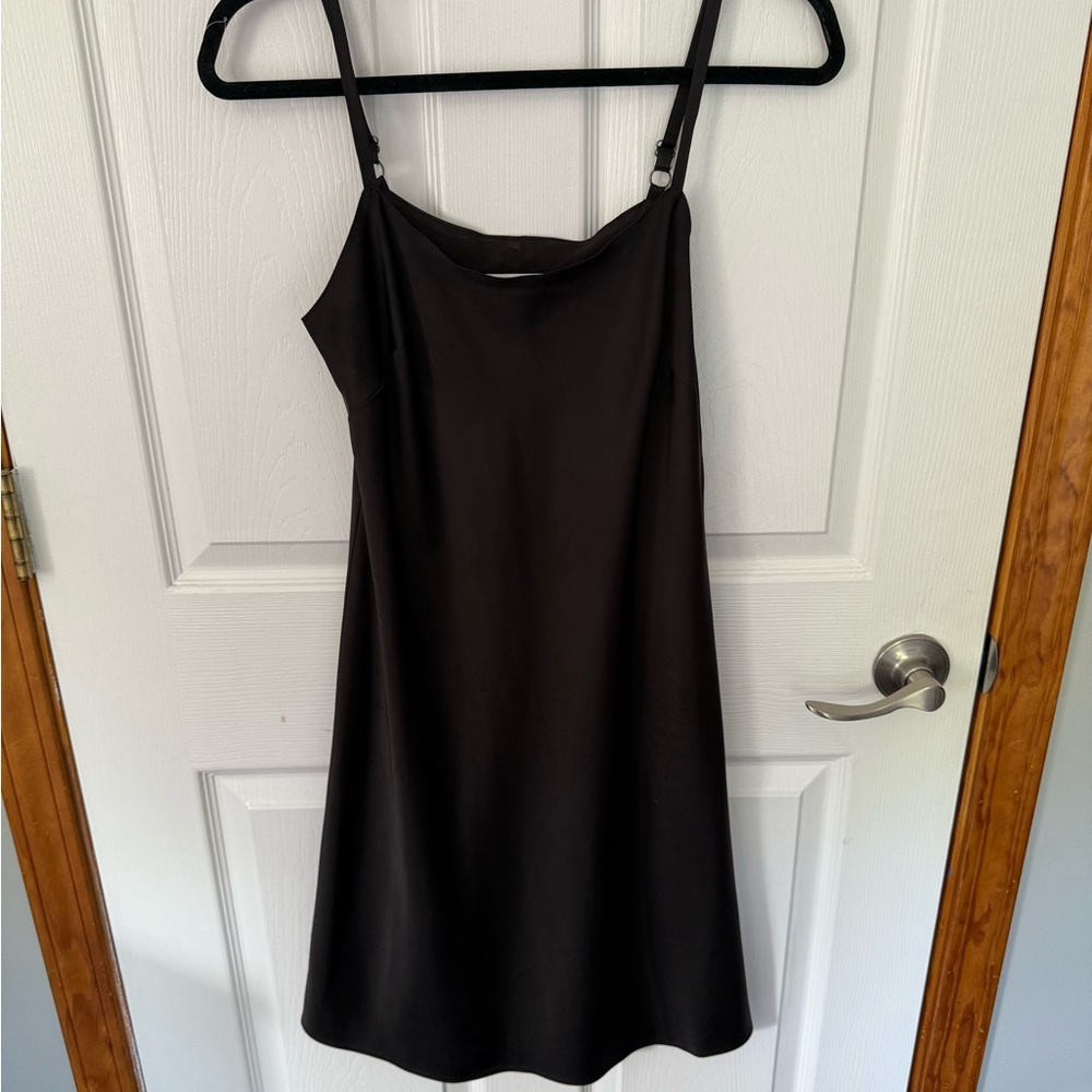 Calvin Klein Black Slip Dress
